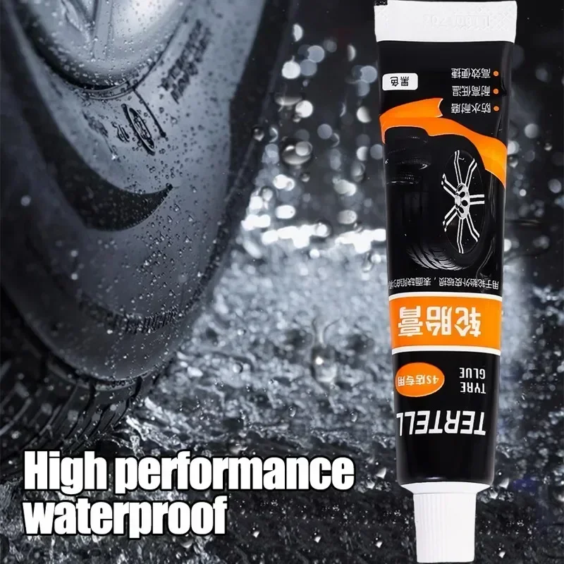 Waterproof Black Tire Repair Glue for Car Motorcycle