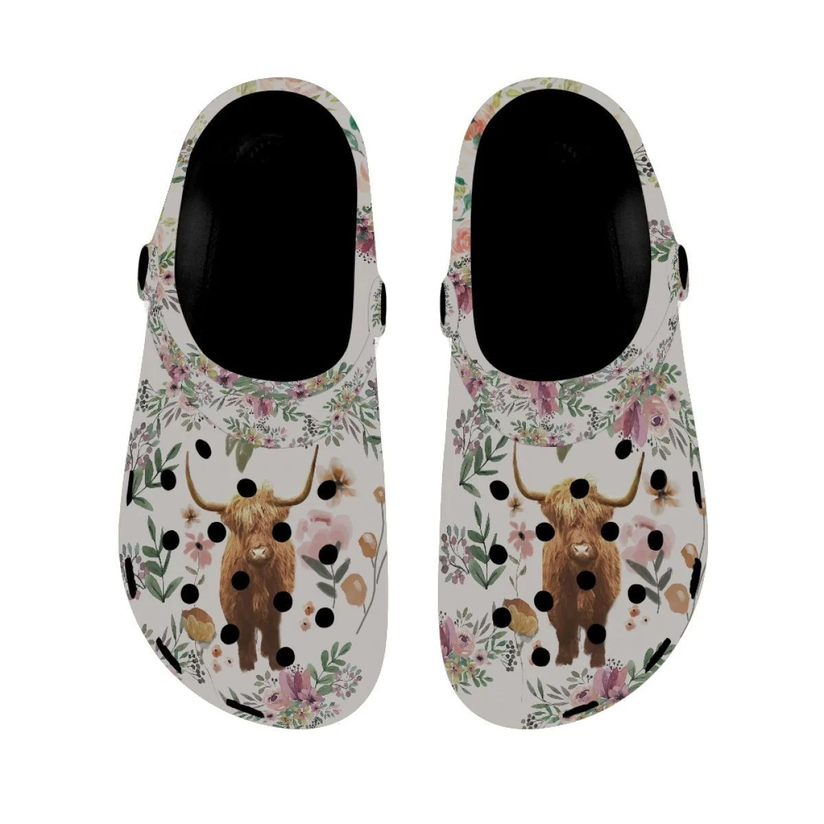 Funny Animal Design Fashion Women's Slippers Casual Non Slip Home Sandals for Female Garden Shoes Breathable Casual Beach Slides