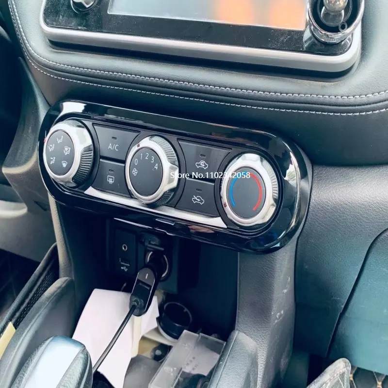 

Центральная Автомобильная консоль для Nissan kicks e-power P15 2020 -2022 ABS, черная, кондиционирование воздуха, розетка, swtich, декоративная крышка, аксессуары