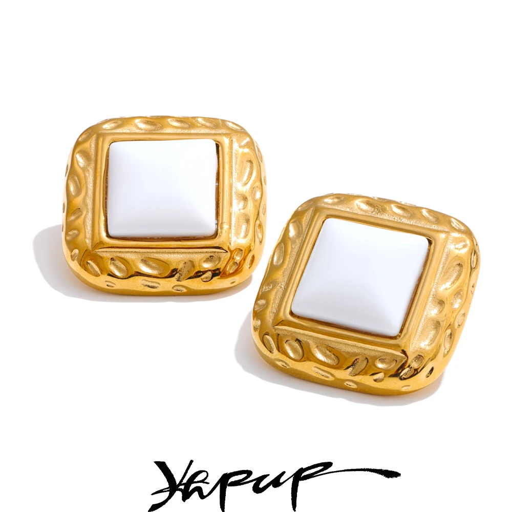 Yhpup Stud Earrings Waterproof