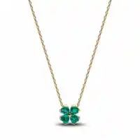 Nouveaux Breloques Originales en Argent Sterling 925, Perle Trèfle à Quatre Feuilles Porte-Bonheur, pour Boucles d'Oreilles, Bagues, Pendentifs, Bracelets et Colliers DIY 3