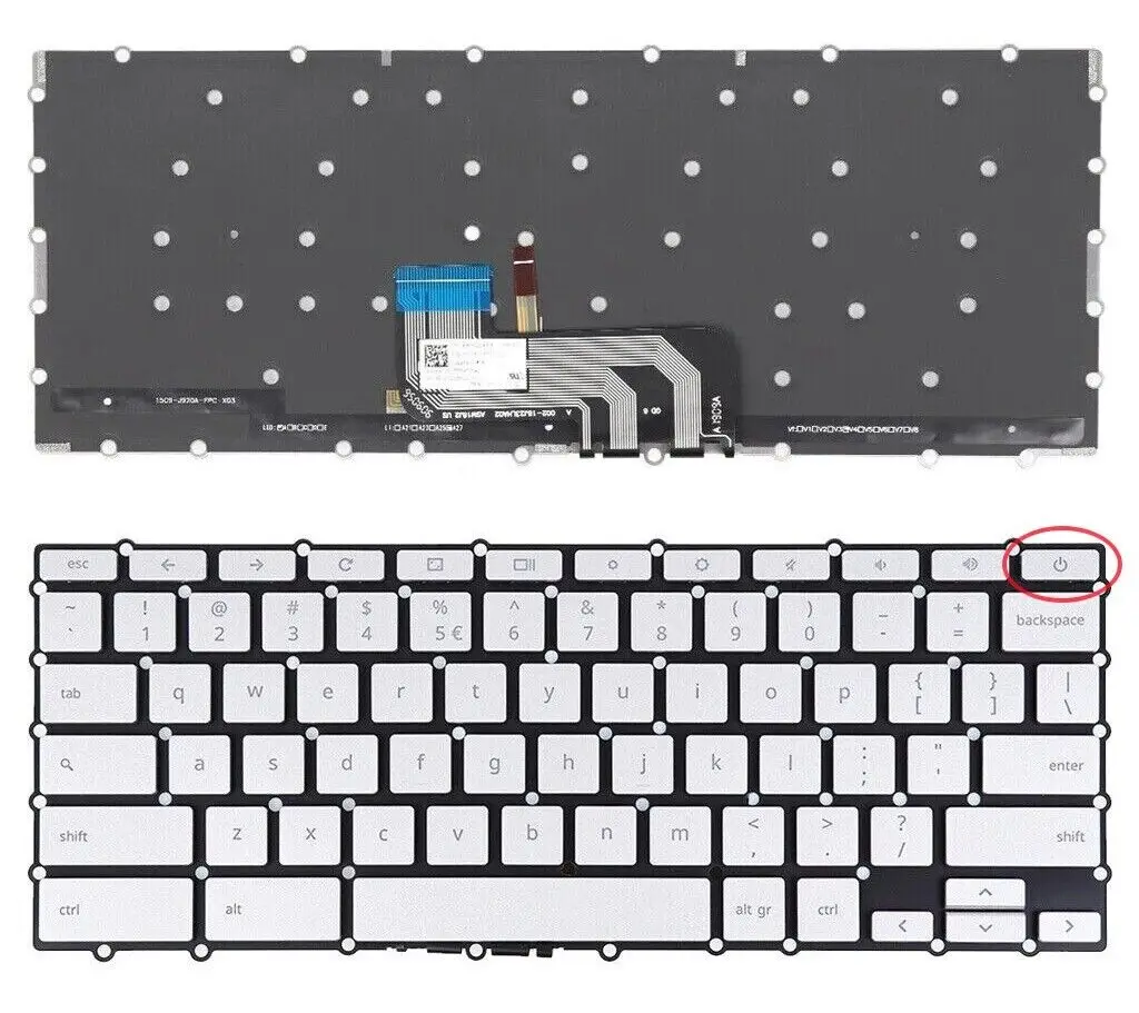 確認用　キーボード Amazon | JINTAI ブラック US キーボード バックライト 交換用