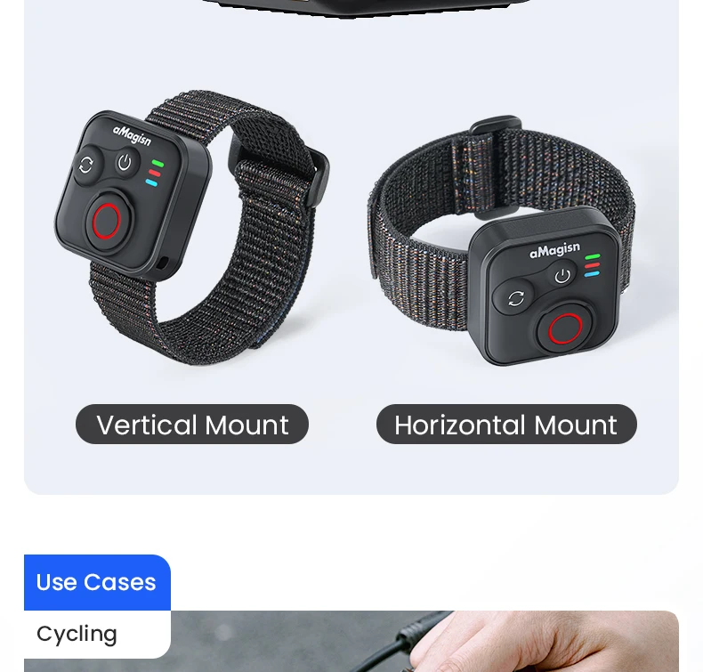 Fernbedienung für GoPro Hero 13 12 11 10 9 8 Max Insta 360 X5 X3 X4 GO 3S ACE Pro 2 Handgelenk Bluetooth Smart Fernbedienung Zubehör – Detail 10