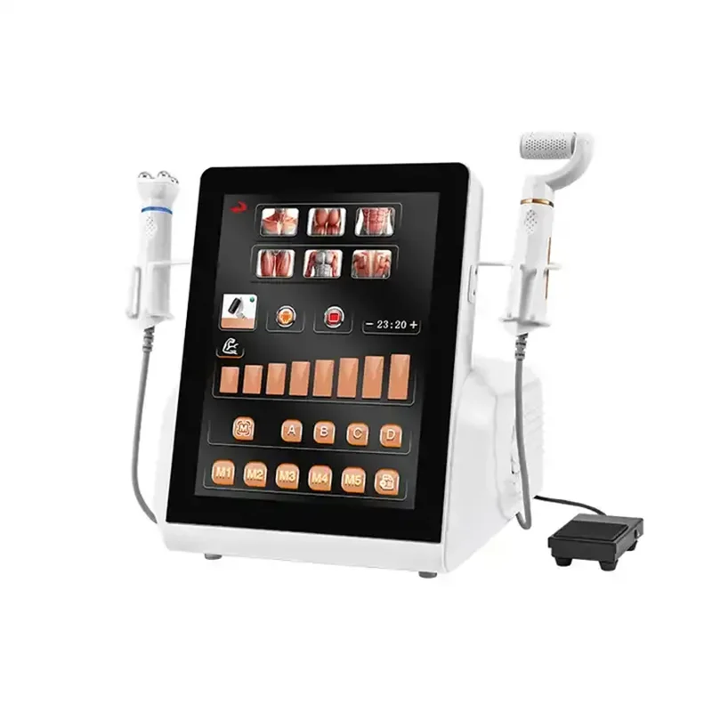 

Newest 2 In 1 Rfems Plasma Treatment Machine FaceLift Rf Ems Plasma Pen Skin Epidermal Resurfacing Scars Removal