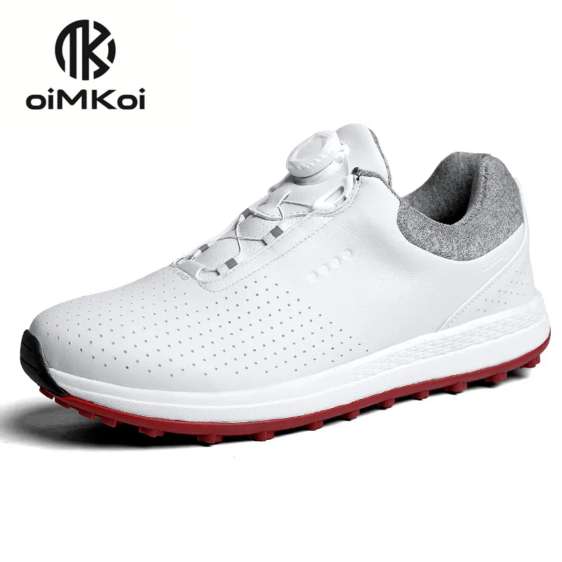 OIMKOINewMensGolfShoesCasualBreathableWaterproofNonslipGolf