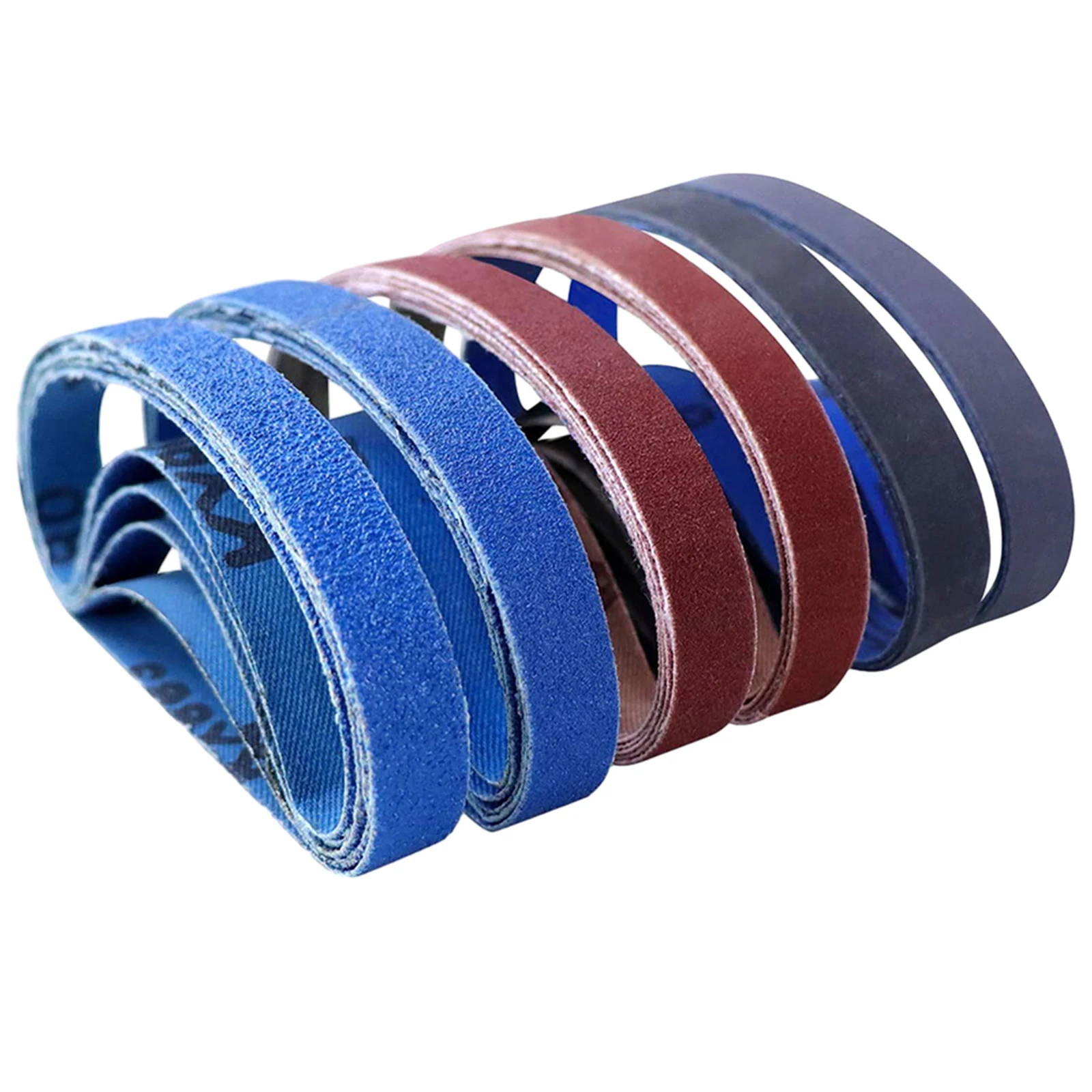 

30PCS Sanding Belt Knives Sharpener Replacement Sanding Belts Kit Abrasive Belt Sanding Band For Wood Soft Metal Polishing