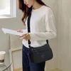 Multi-layer Casual Lightweight One-shoulder Cross-body Bags Women's Fashion Simple Commuting Middle-aged and Elderly Mother Sac 3