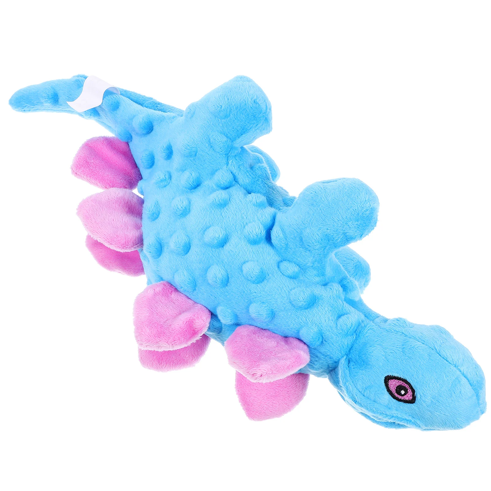 

Plush Squeaky Dog Toy Dinosaur Shaped Dog Squeaky Toy Interactive Pet Toy