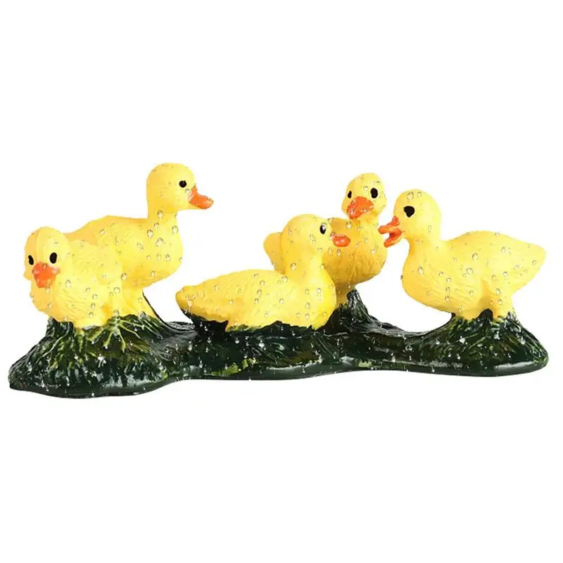 

Cute Duck Garden Statue Backyard Pond Ducks Decoration Animal Sculpture Indoor Outdoor Yard Decoration Pond Lawn Ornament