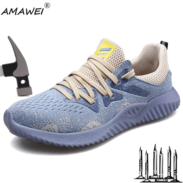 AMAWEI Work shoes Steel Toe: Protection and Style Combined