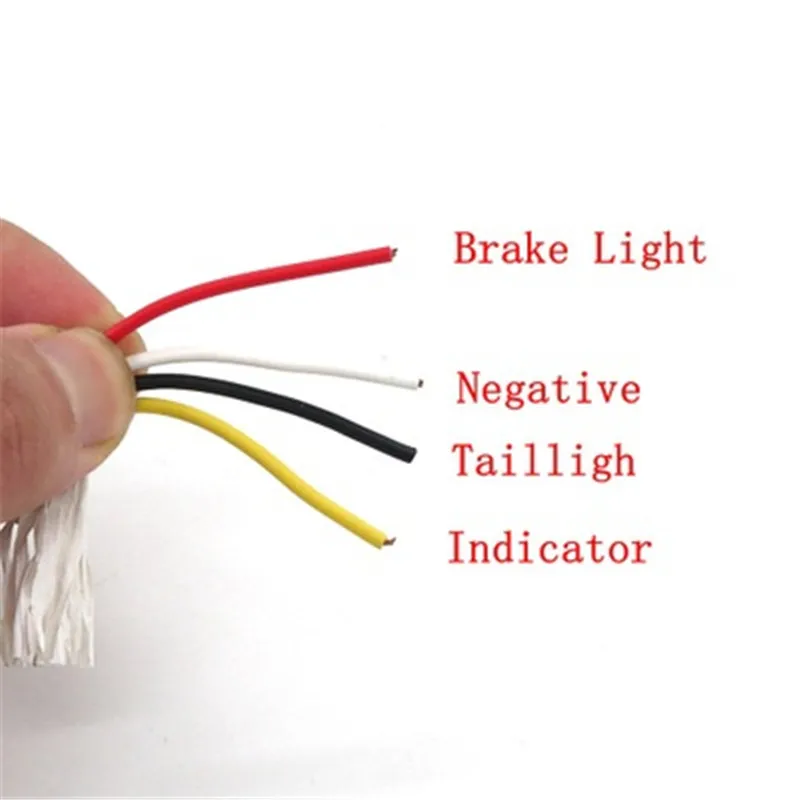 2pcs Trailer Lighting Waterproof Durable Car Truck LED Rear Tail Light Pilots Car Indicator Turn Signal for Truck Van Boat