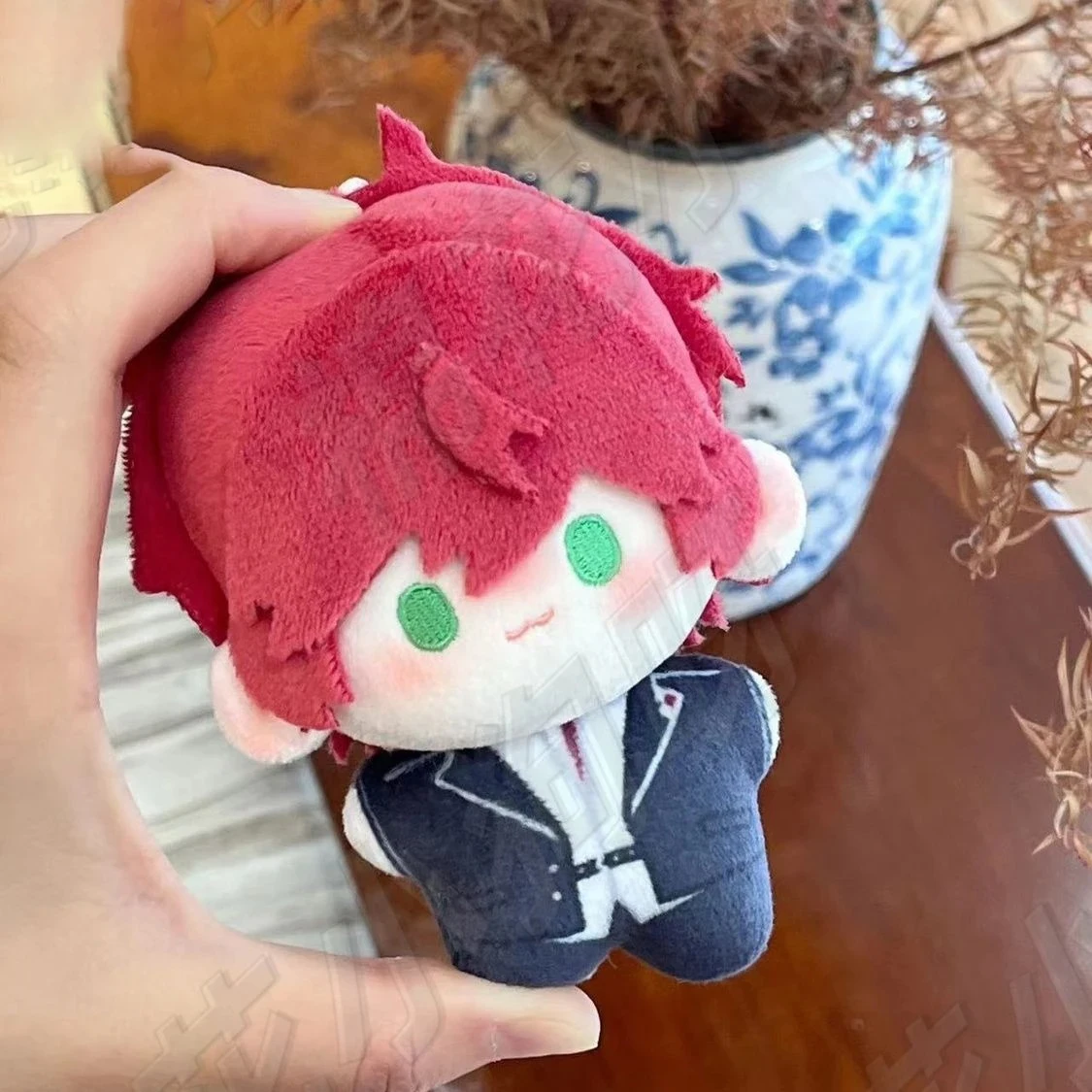 10cm Mukami Kou 봉제 인형 코튼 바다 스타 바디 애니메이션 속성 펜던트 키 체인 배낭 장식 장난감 코스프레 마스코트 선물