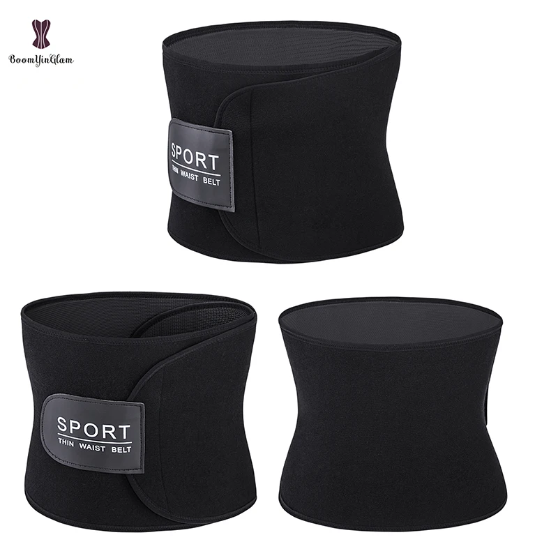 

Women Neoprene Waist Trimmer Shapers Postpartum Recovery Breathable Corset Sport Thin Power Belt With Plus Size