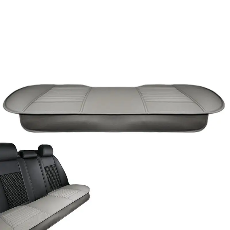 

Seat Covers for Cars PU Leather Covers for Car Seat Cushion Car Seat Covers Pad With Storage Pockets Car Interior Decor Fits