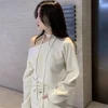 Spring Autumn New Sexy Pullovers for Women All-match Solid Soft Sweater Off Shoulder Casual Long Sleeve Warm Korean Style Tops 5