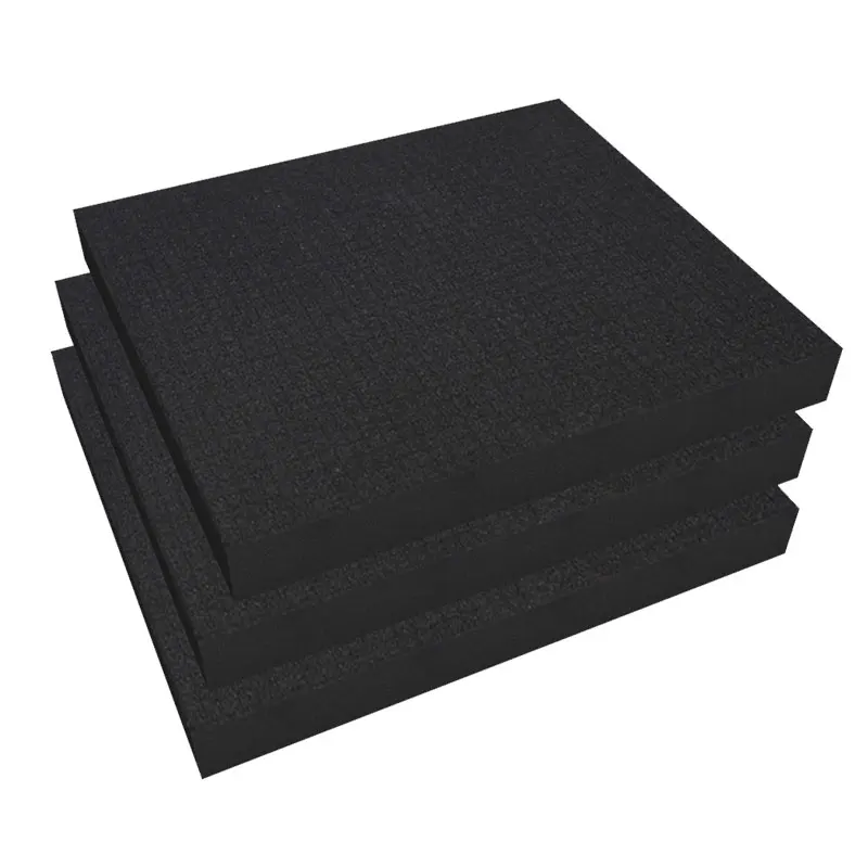 2 Pieces / Lot 370*300*40 MM Black High Density Picking Foam