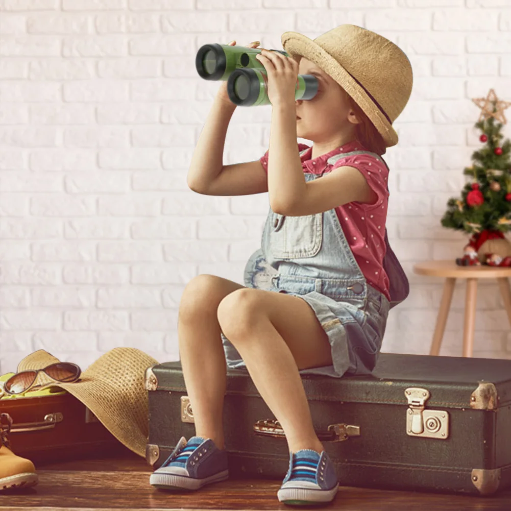 S0d4eb6436b8e4926997d0198ca6710eaT Nadruk moro dziecko teleskop dzieci gry na świeżym powietrzu powiększenie zabawki ze smycz na szyje