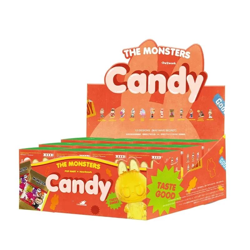 thumbnail image 1 of POP MART The Monsters Candy Series Caja ciega aleatoria de juguetes Figuras de acción de anime Caixa Caja sorpresa Caja misteriosa Muñecas Regalo para niñas, 1 of 5