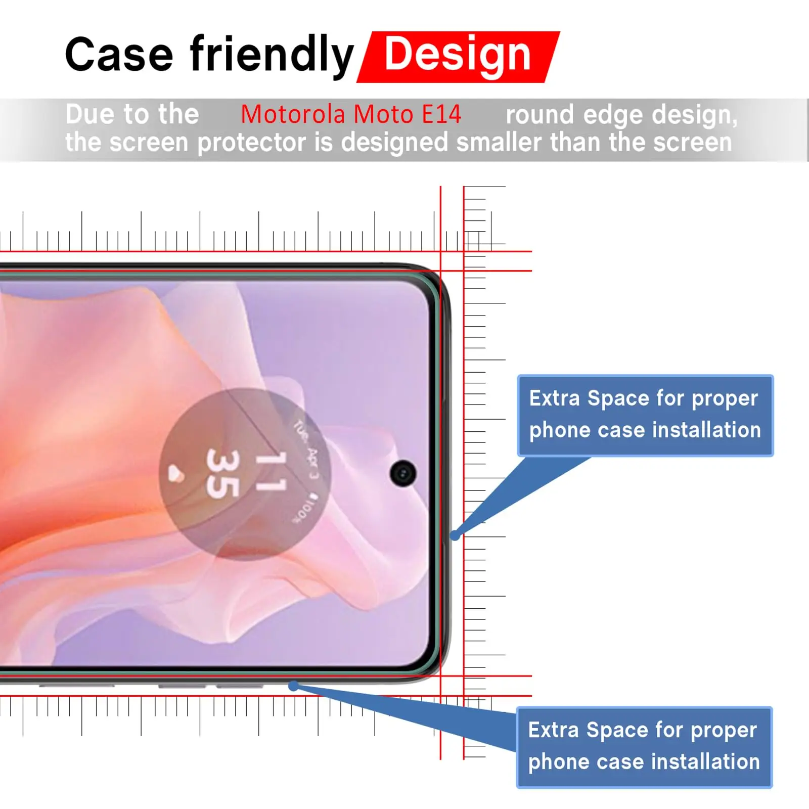 Premium Tempered Glass Screen Protector - 9H Hardness, HD Clear, Anti-Scratch