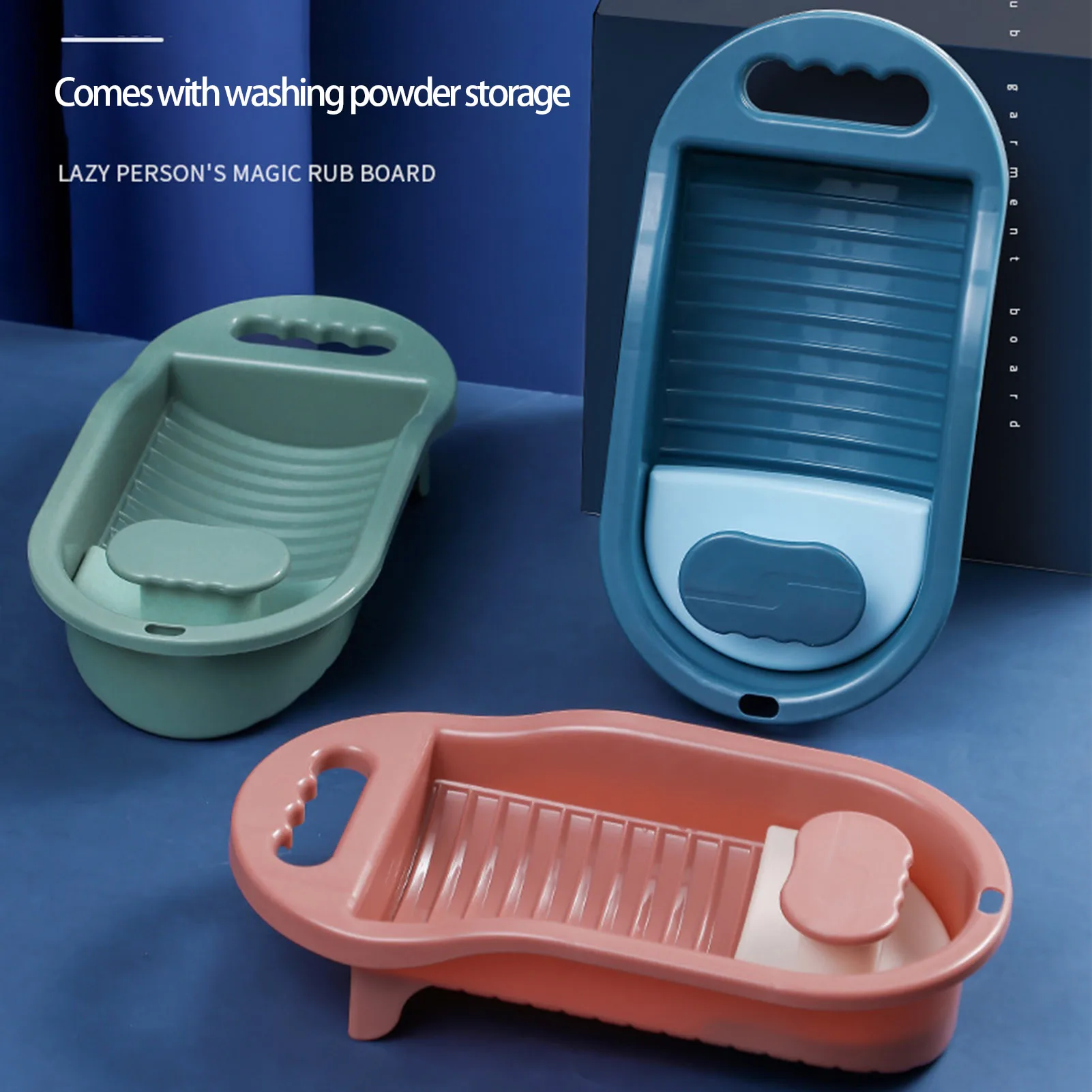 Biancheria Intima Portatile Washboard Plastica All-In-One Lavamani Mini Calzini Washboard Vestiti Strumenti Per La Pulizia Biancheria Intima Washboard