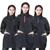 Long Sleeve Pet Groomer Work Clothes Waterproof Overalls Non Stick Hair Pet Grooming Uniforms Anti-hair Breathable Gown Y1128 1