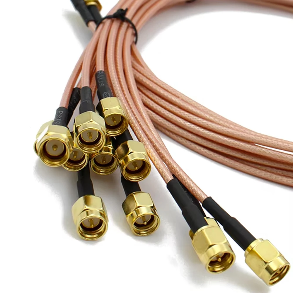 SMA to SMA Cable Male to Male Connector Antenna extension jumper RF cable Pigtail Adapter Cable RG316 For WIFI 3G 4G GSM Antenna sma f antenna replacement