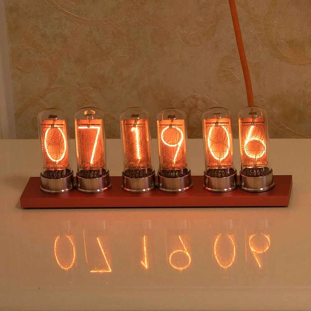 New Production DGM01(Copy IN18) Glow Tube Clock 5