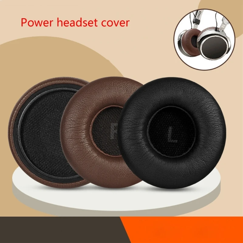 Soft Protein Ear Pads Headphone Earpads for AVENTHO Headphone Thick Cushions Earphone Earpads Sleeves with Buckle
