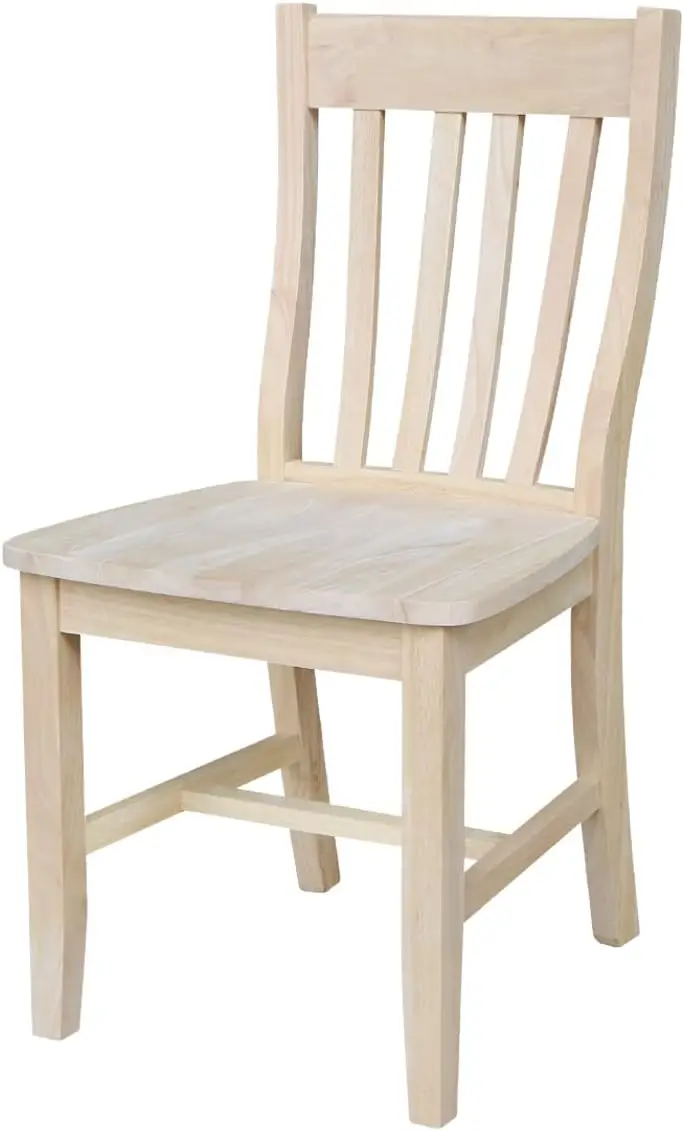 Concepts Pair of Cafe Chairs, Unfinished