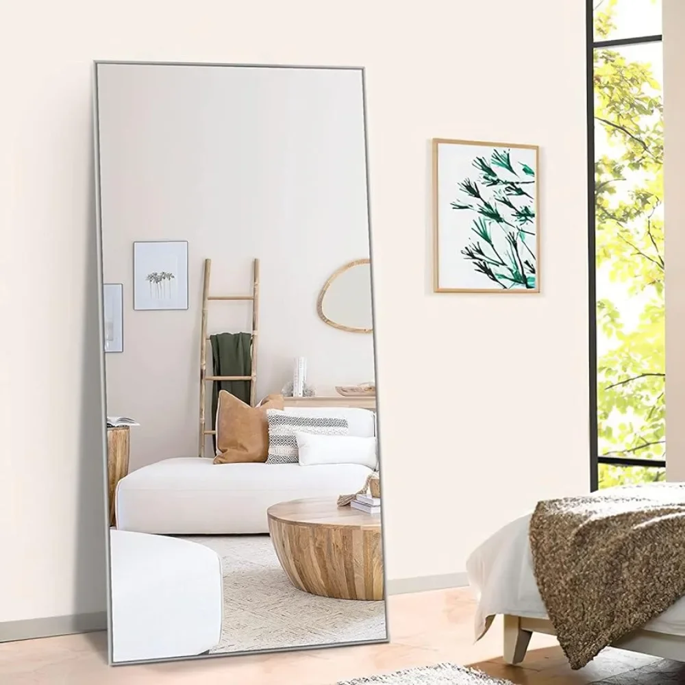 

Floor Mirror Full Body Wall Mirror for Bedroom Mirrors Length Room Large Home Decoration Standing Long Aesthetic Freight free