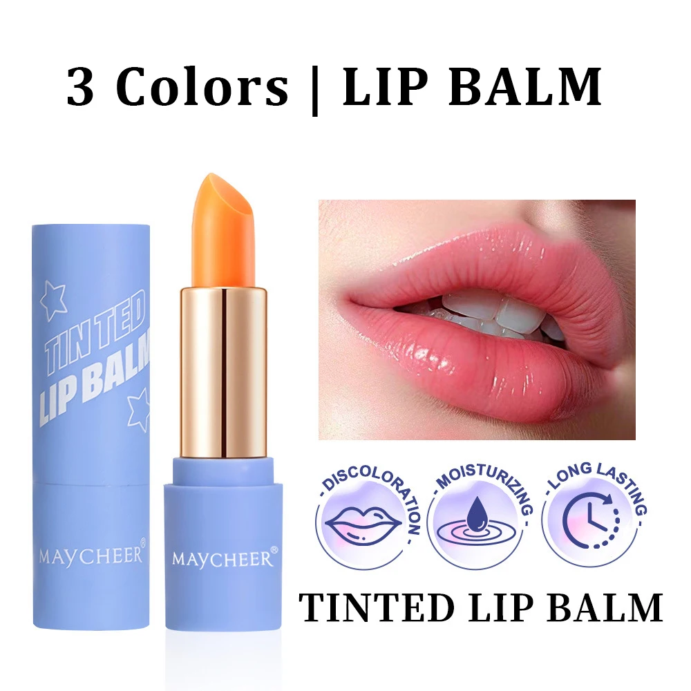 Magic Color Changing Lipstick Lipgloss Temperature Change Moisturizer Lip Stick Long Lasting Lip Balm Lip Gloss Makeup Cosmetics