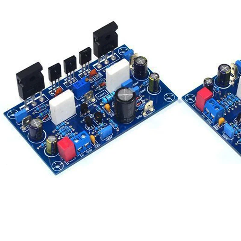 

1Pair Power Amplifier Board 100Wx2 Amplificador IRF240 FET Class A Power Amplifier Audio Board Amp For Home Sound Theater