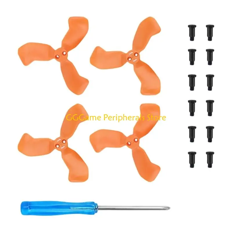 드론용 U55B 4Pcs 프로펠러 드론용 퀵 릴리스 교체 소품 윙 프로펠러 윙 팬 프로펠러 액세서리