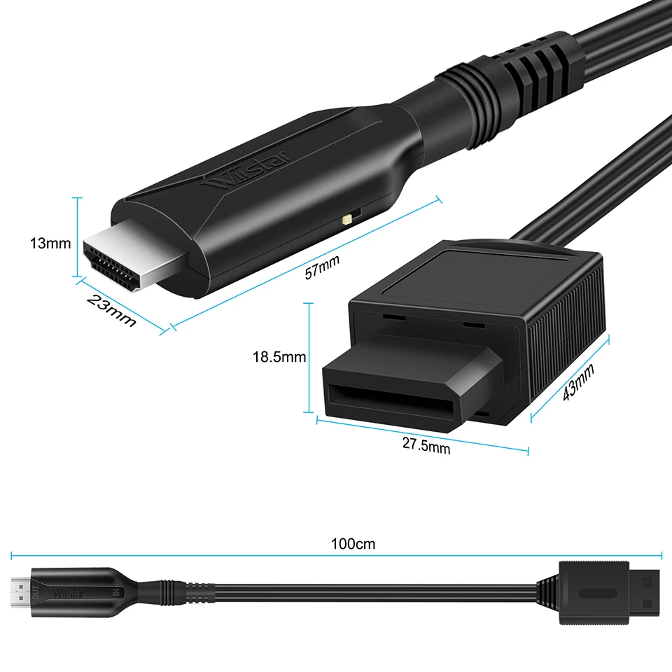 WII-HDMI ȣȯ ȯ ̺ WII2HDMI HDTV  ÷ Wii-HDMI  HD 720P/1080P