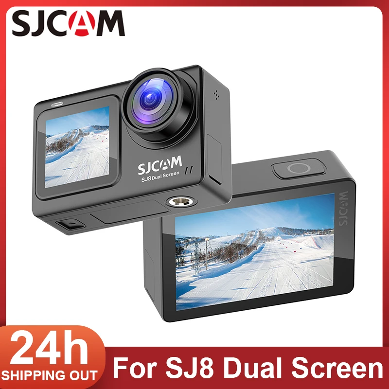 

Экшн-камера SJCAM SJ8 с двойным экраном, 4K, 30 кадров/с, 20 МП