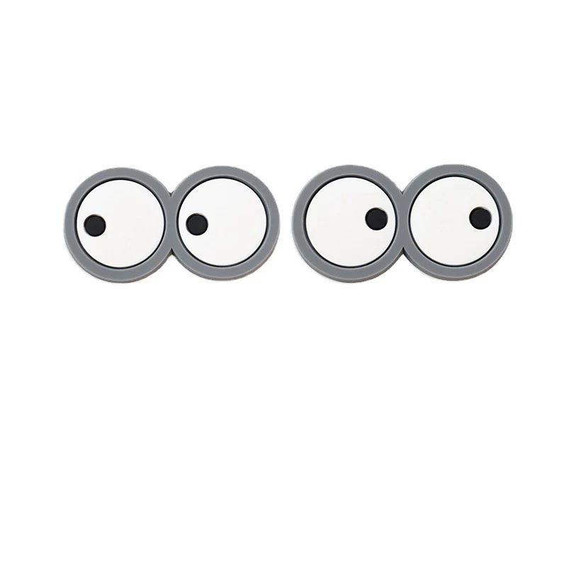 1/3/5/10PCS Water Bottle Eye Stickers Creative Cartoon Silicone PVC Small Eye Patch Cup Sticker DIY Decoration Accessories