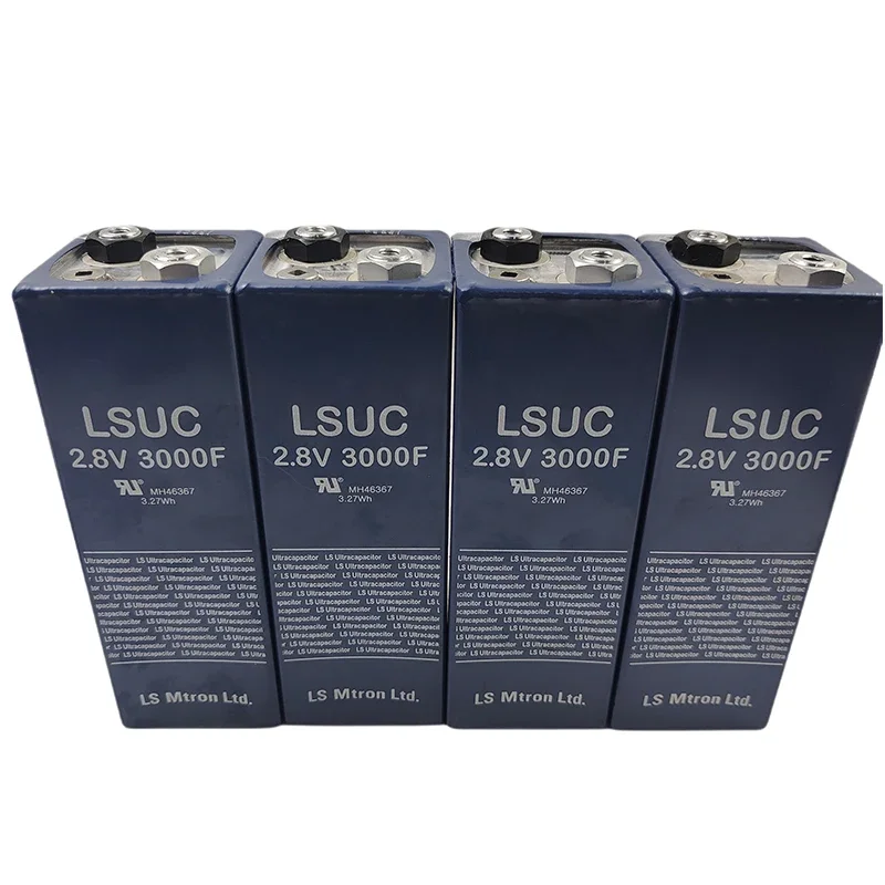 LSUC-Condensateur Super Farad, Original, 2.7V, 2.8V, 3000F, 55x55x155mm, Lange Tyet, 2.8V, 3000F Smile, Auto Tyeding