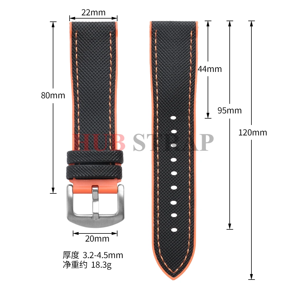 Versatile Canvas Nylon Waterproof Watch Strap - Sport & Business Style