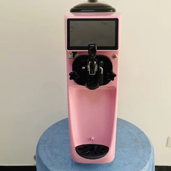 데스크탑 자동 메이커 기계, 소형 싱글 헤드 과일 요구르트, 이탈리아 소프트 아이스크림 기계, 순대 젤라토 메이커