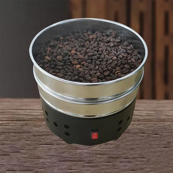 600G 커피 로스팅 라디에이터 냉각 플레이트, 가정용 소형 커피 콩 로스터, 더블 레이어 급속 냉각 쿨러 마하, 110V, 220V
