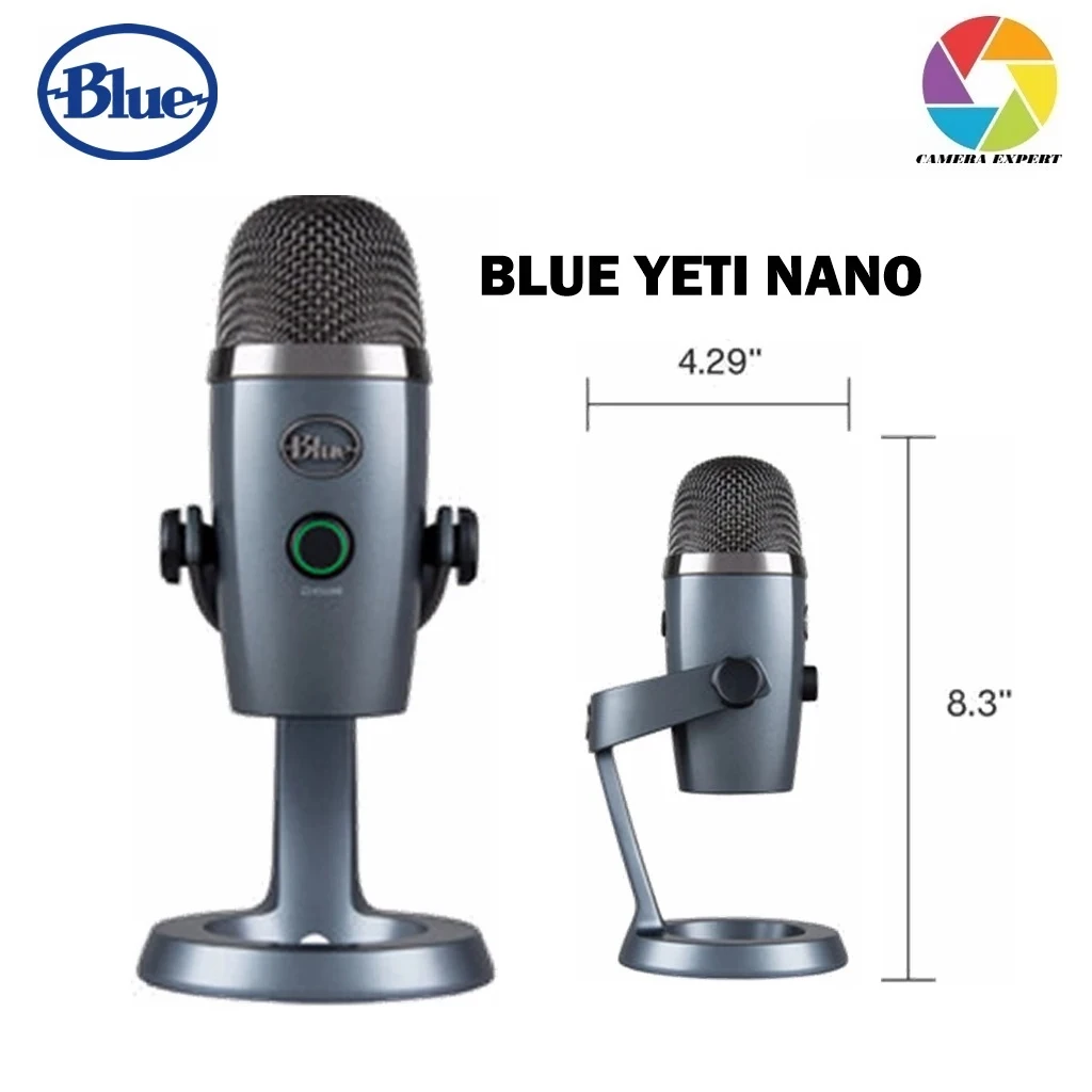 Blue Yeti USB Microphone for PC, Mac, Gaming, Recording, Streaming,  Podcasting, Studio and Computer Condenser Mic with Blue VO!CE effects, 4  Pickup