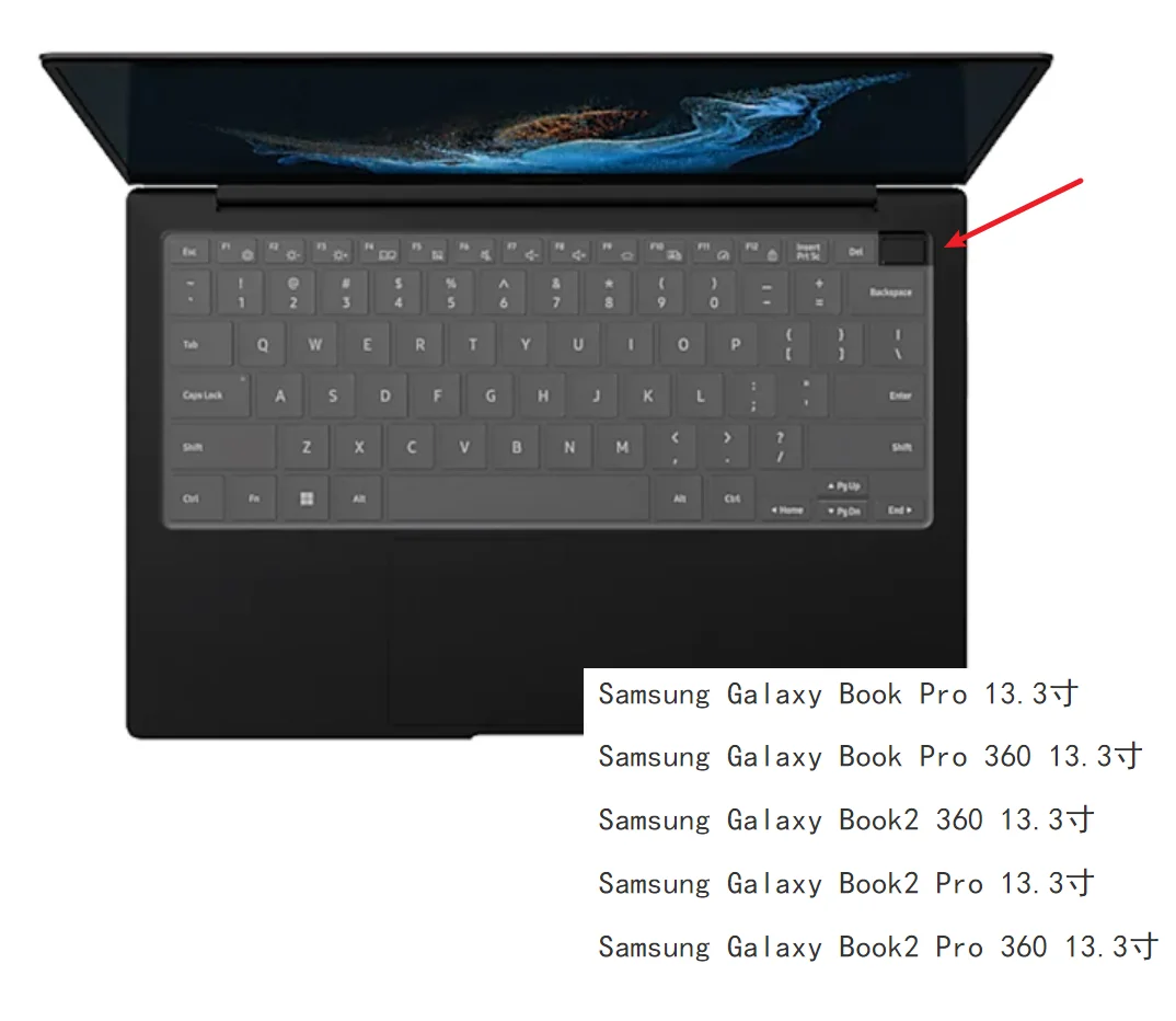 Samsung Galaxy Book Pro 360 Keyboard Cover | Samsung Galaxy