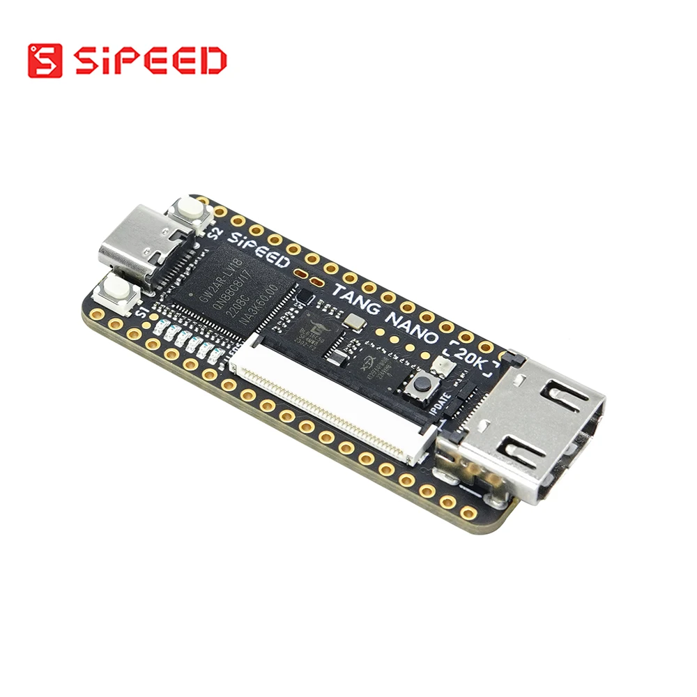 Sipeed Tang Nano Jogos Placa de Desenvolvimento Linux Fpga Riscv 20k - Imagem 2