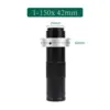 Magnification Adjustable 180X 150X 130X Zoom C Mount Lens 0.7X~4.5X Magnification For HDMI USB Industry Video Microscope Camera 4