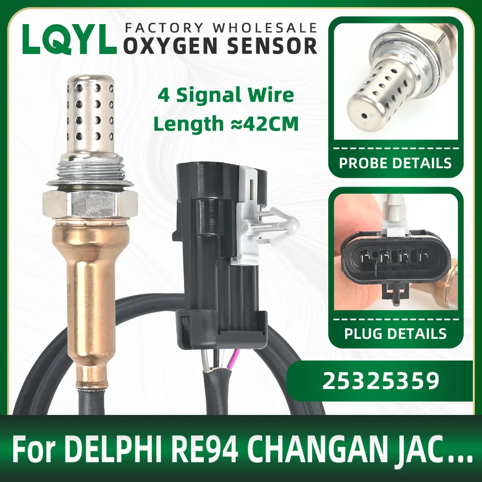 Oxygen Sensor Wideband O2 Sensors Car Air Lambda Probe For RE94 DELPHI  DongFeng Jingbei JAC 1086000727 High Quality 25325359