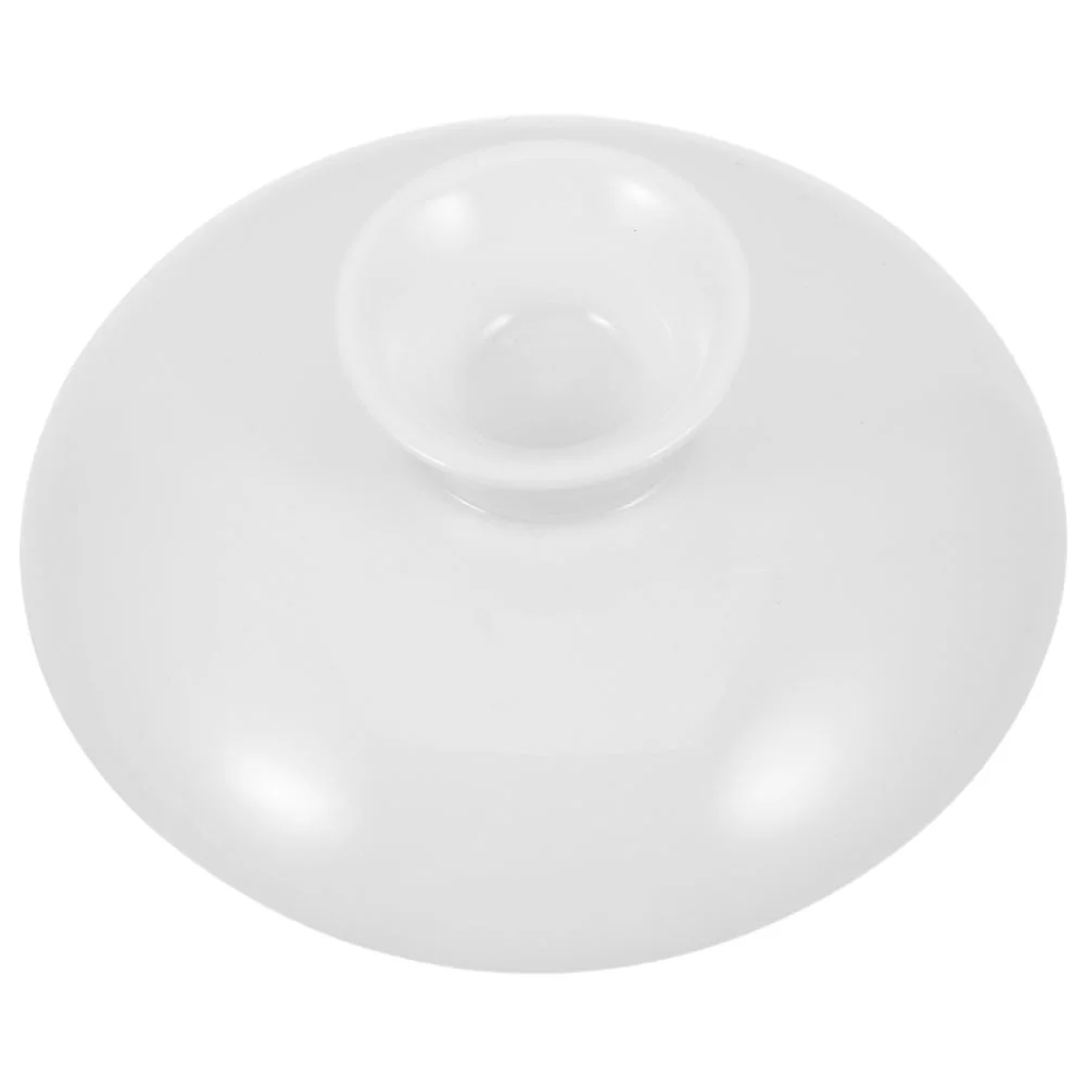 Ceramic Lid Tea Bowl Lid Replacement Teacup Cover Cup Covers Tea Cup Lids Blue White Porcelain Teaware Sets Kitchen Dining Bar