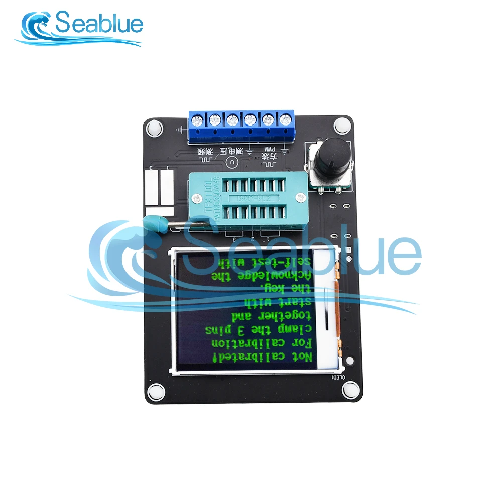 GM328A Transistor Tester Digital Multimeter Electrical Capacitance Meter Diode Triode Resistor ESR Meter Radio Diode Tester 4