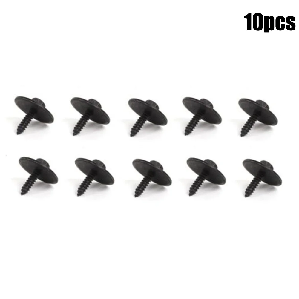 

Car Screws 2019900536 4.8mm Dia Head Hex Metal Retainer Sheet Shield Undercar 10pcs/Set Accessories Clips Brand New