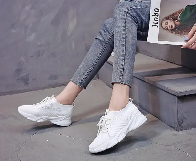 

Women's Versatile Thick-soled Shoes Student Style Korean Fashion Sports Board Shoes Spring 2023 New