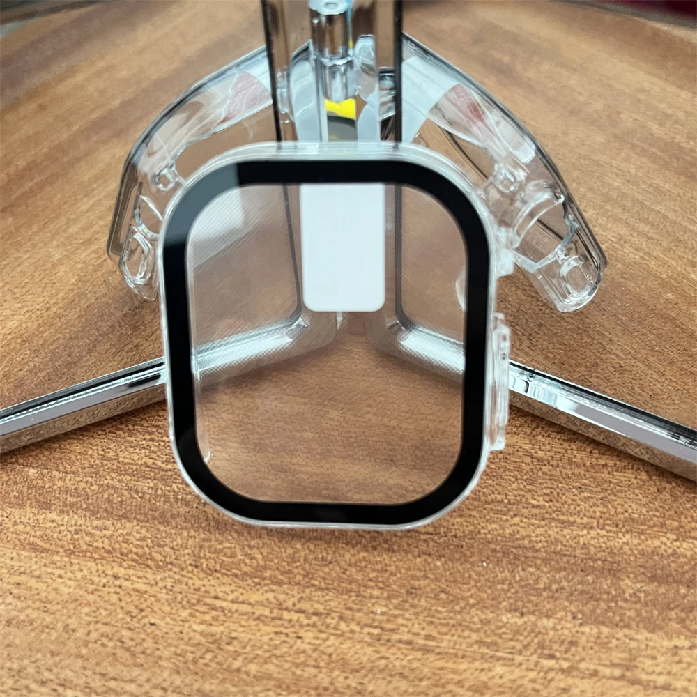 Shockproof Bumper Case with Tempered Glass Screen Protector